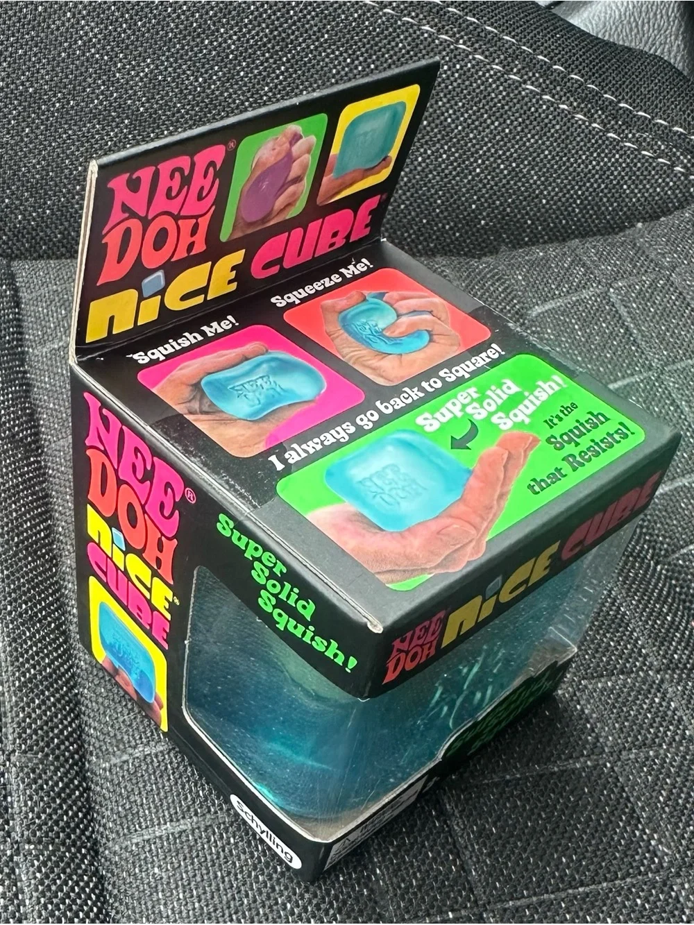 NeeDoh Nice Cube Super Solid Squish - Teal